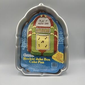 Wilton Rockin' Juke Box Cake Pan 1983 #2105-5311 Instruction Booklet/Insert Inc.